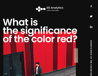 Significance of the color Red