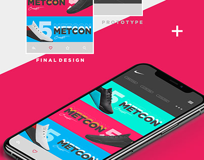 Nike Metcon UX App Design