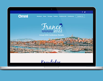 Project thumbnail - Omni Abroad Conference Web page