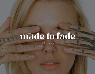 MADE TO FADE | Website design
