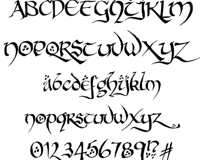 Hobbiton Brushhand font