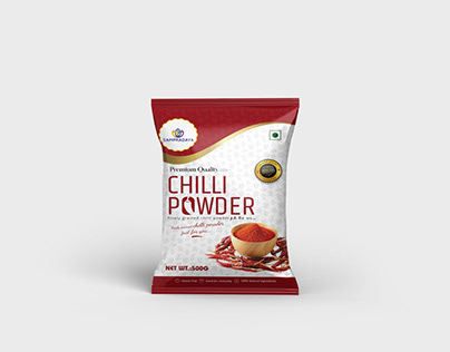 Chili Powder Pouch Design