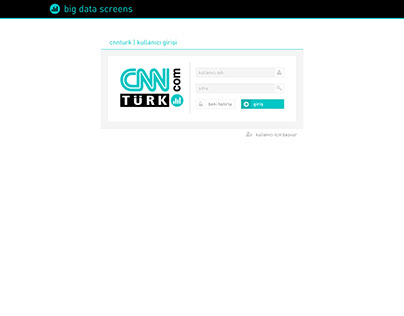 CNN Turk / Big Data Screens