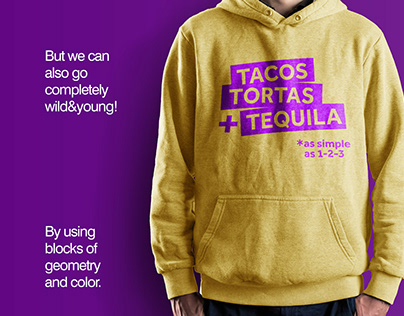 Tacos Tortas & Tequila redesign proposal 2
