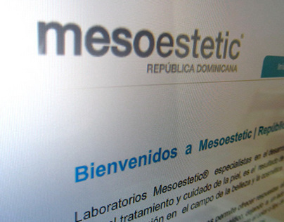 Mesoestetic Website 1.0