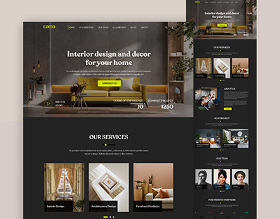 Interior Agency Landing Page