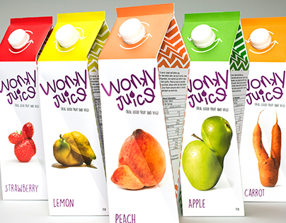 Packaging Design/ Wonky Juice