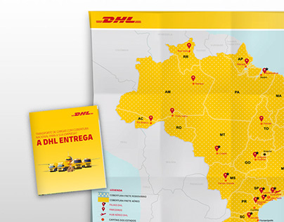 Mapa DHL - 2020