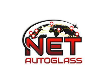 Net Auto Glass Logo Animation