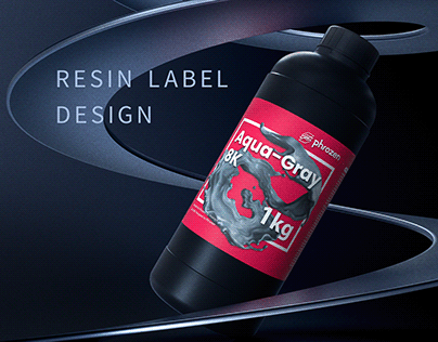 Phrozen Resin Label Design