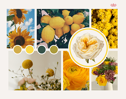 Floral Moodboards