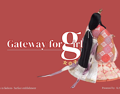 Gateway for girl - Surface embellishment project
