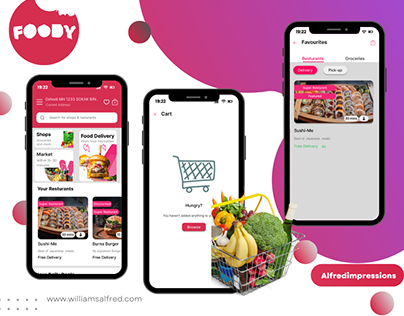 Foody Resturants and groceries Delevery App