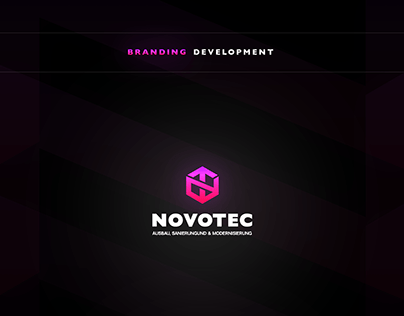 Construction company «‎‎NovoTec»‎ — Corporate identity