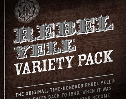 Rebel Yell 750mL Variety Pack