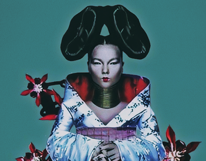 Alternate Cover for 'Homogenic' by Björk