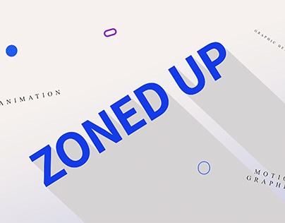 Motion Typography #zonedup