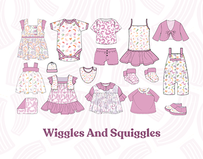 Wiggles and Squiggles SS'23- Infant Wear