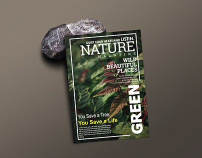 natural magazine cover...