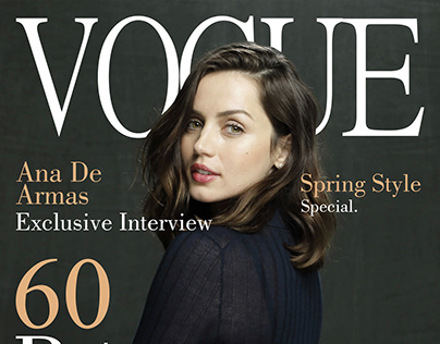 Vogue Magazine Design and Mock up