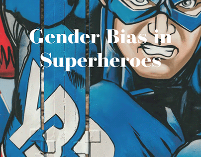 Gender bias in the superhero universe