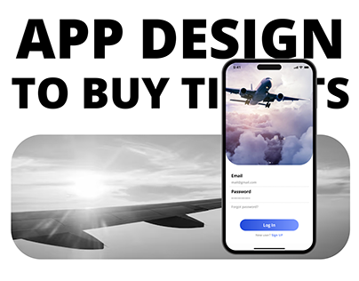mobile application - air travel
