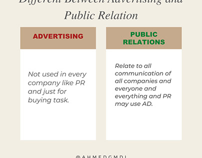 Advertising & Public Relations