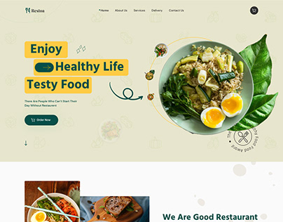 Restaurant Landing Page Wordpress