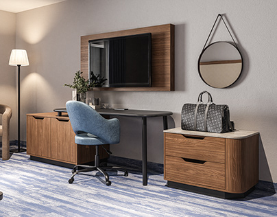 Furniture Design & Renderings | Fairfield by Marriott