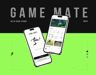 Project thumbnail - Game Mate | UX UI Case study