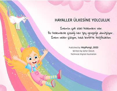 "Hayaller Ülkesine Yolculuk" Digital Children's Book