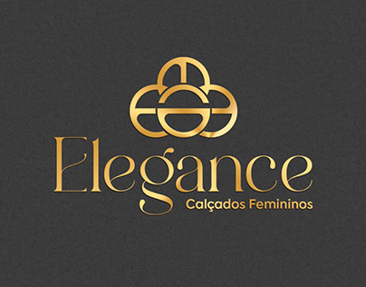 Logotipo Elegance Calçados Femininos