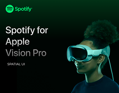 Spotify through Apple Vision Pro