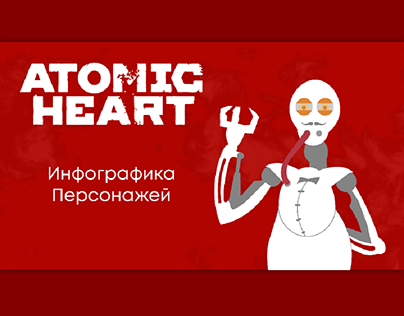 Инфографика "ATOMIC HEART"