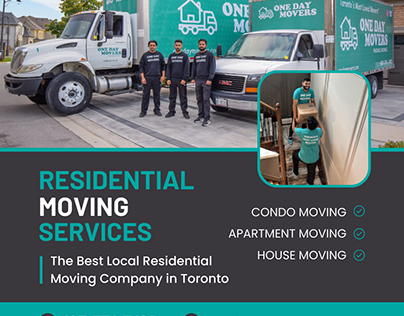 Residential Moving Services in Toronto