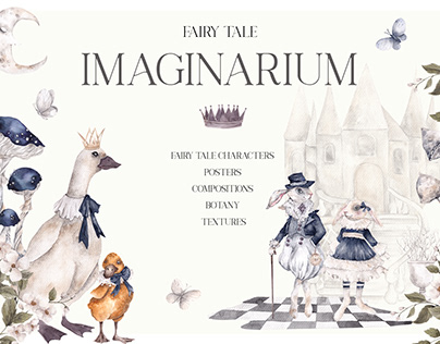 Imaginarium. Watercolor fairy tale collection.