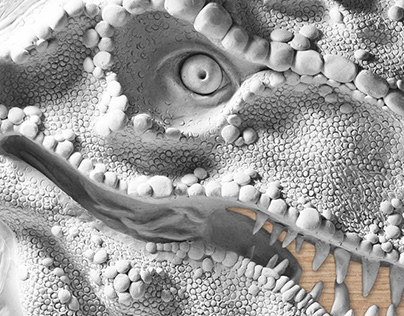 Tyrannosaurus Rex | Modeling clay sculpture