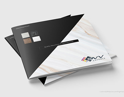 Brochure Design _ SVV Exports _ Designed by Loknadh