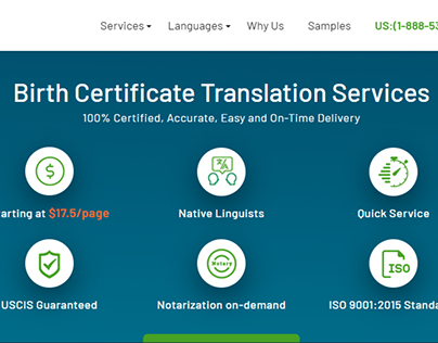 Birth Certificate Translation Services