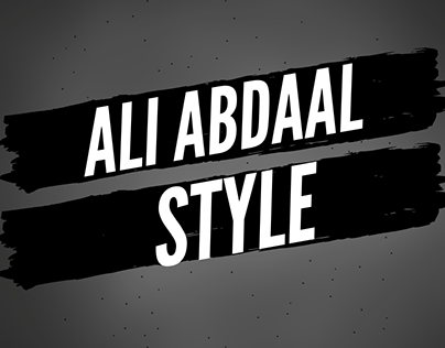 Project thumbnail - Ali Abdaal Style