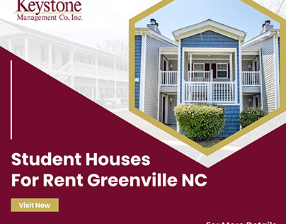 Looking for Student Houses for Rent in Greenville, NC