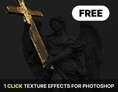 Free mixed material Photoshop effect Action