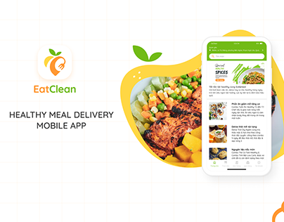 EatClean - Food Delivery Mobile App - Case Study