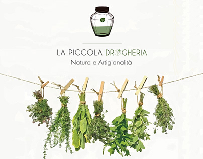 Progetto grafico "La Piccola Drogheria" - Erboristeria