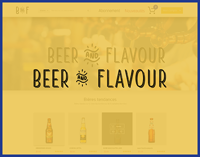 Beer & Flavour WebDesign