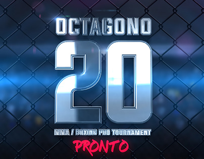 OCTAGONO 20 / Fight Event / graphic & motion design