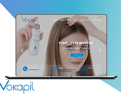 vokapil hair growth (website)