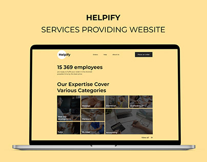 Helpify Services Providing Website