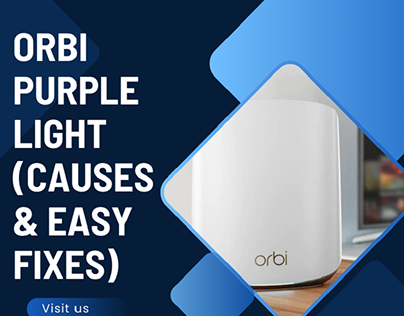 Orbi Purple Light (Causes & Easy Fixes)