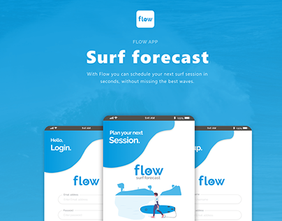 UI/UX | Surf forecast mobile app